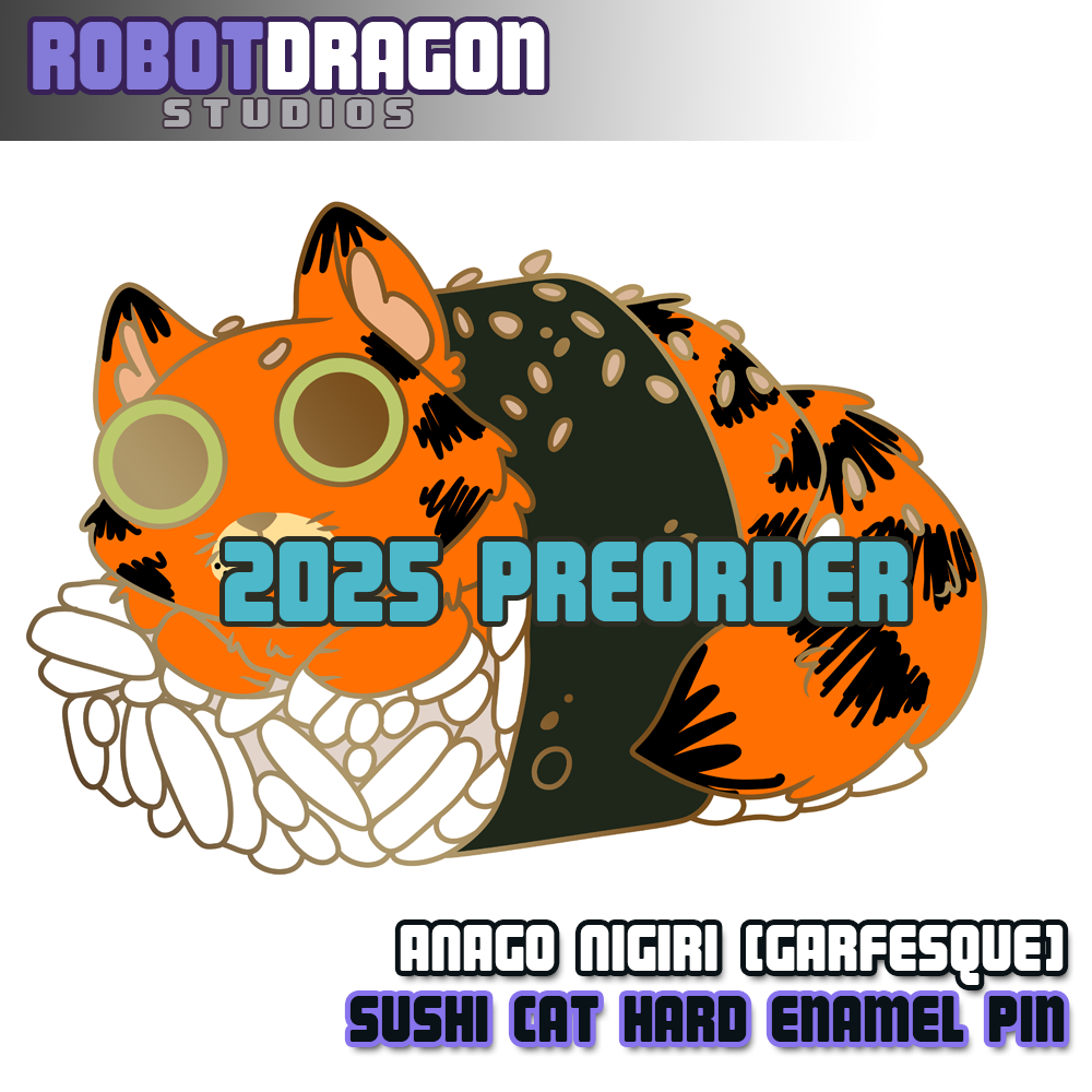 Sushi Cat Enamel Pin