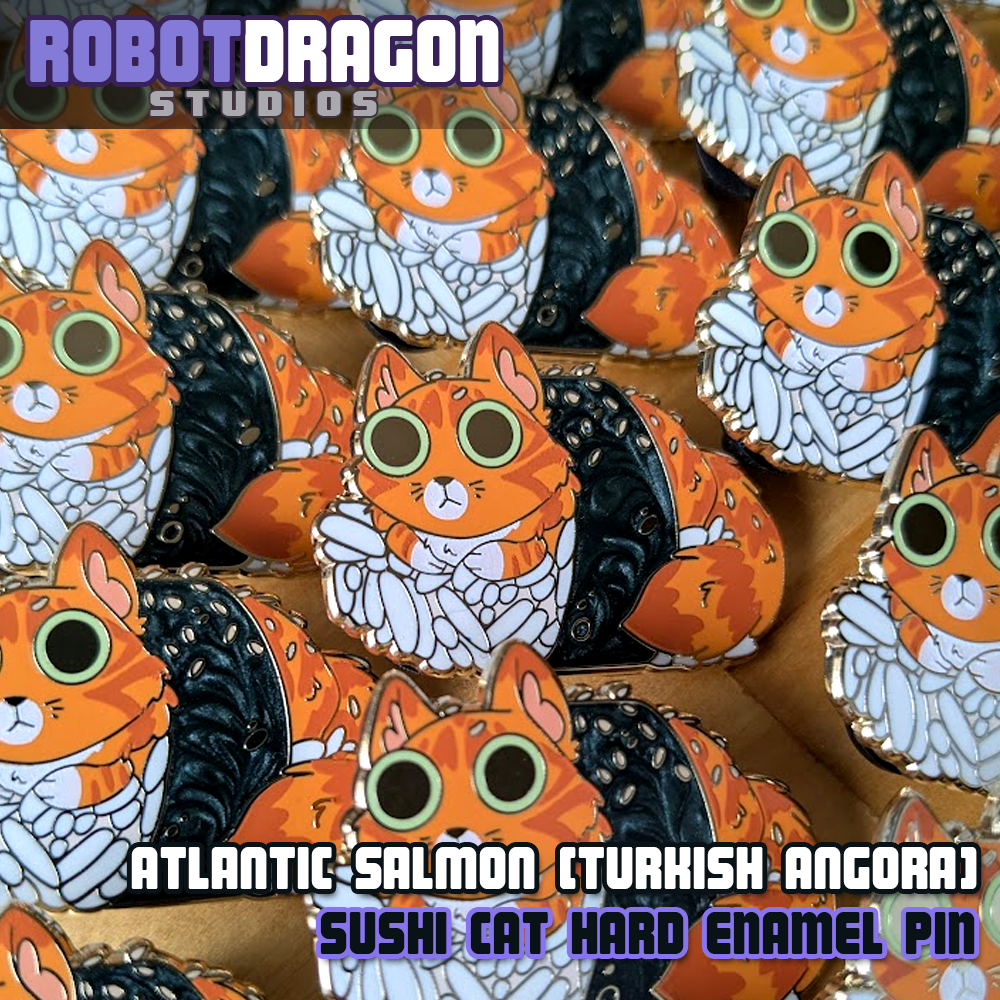 Sushi Cat Enamel Pin