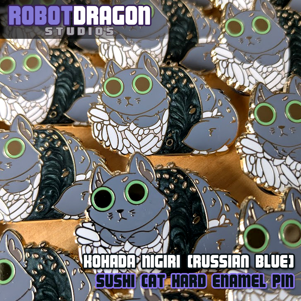 Sushi Cat Enamel Pin