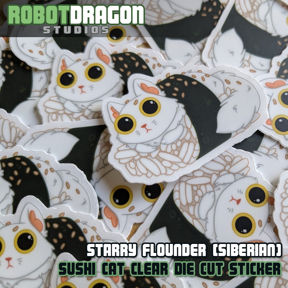 Sushi Cat Sticker