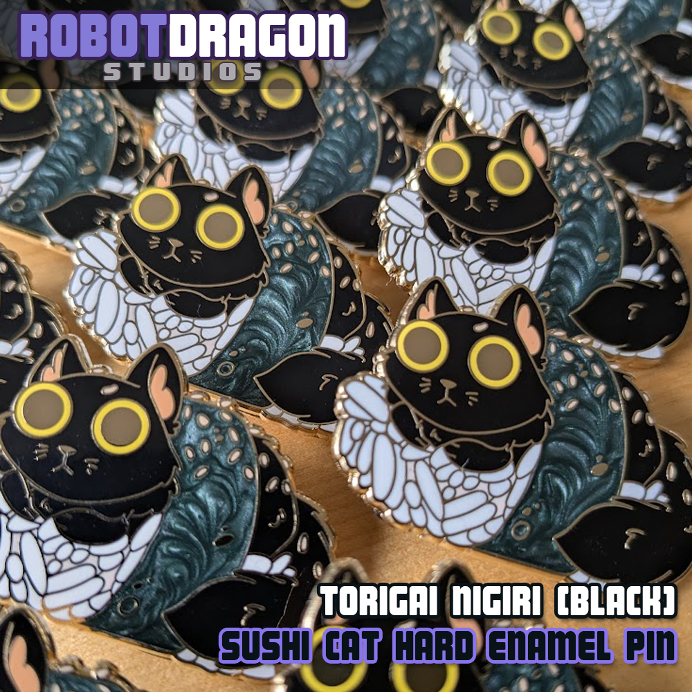 Sushi Cat Enamel Pin