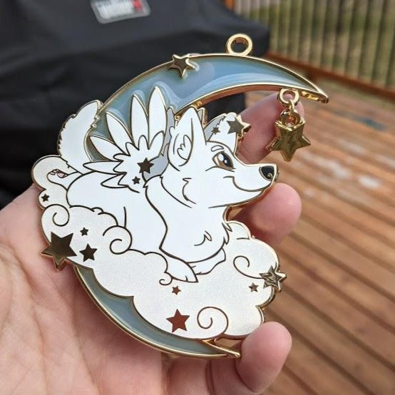 Siberian Husky/Corgski Ornaments