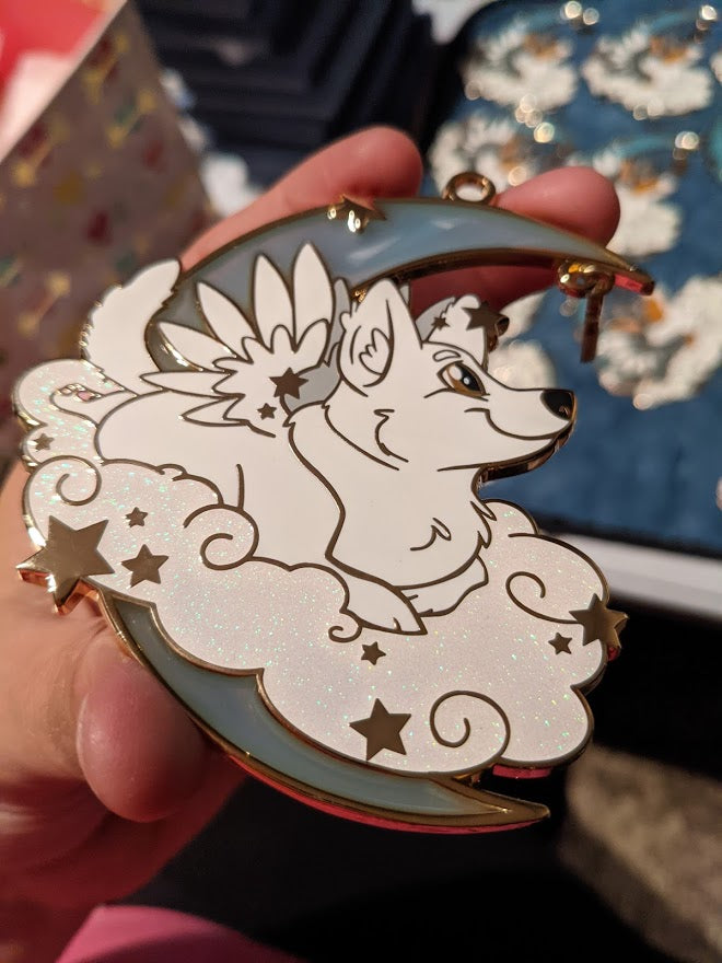 Siberian Husky/Corgski Ornaments