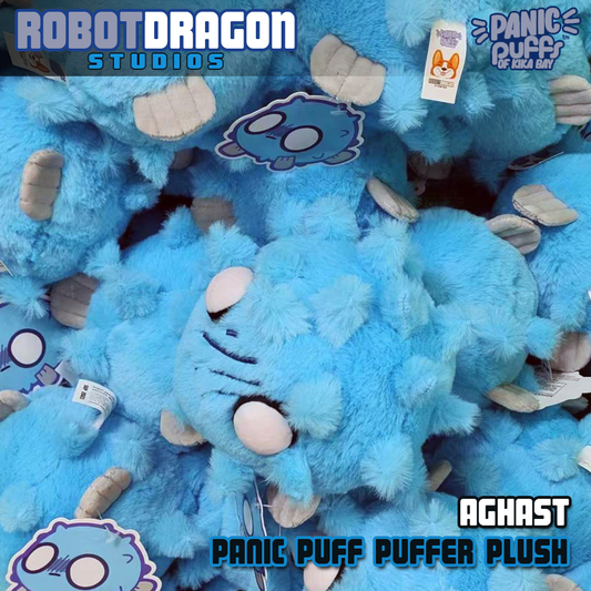 Panic Puffs of Kika Bay: Aghast Puffer Plush