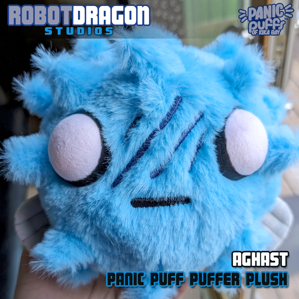 Panic Puffs of Kika Bay: Aghast Puffer Plush