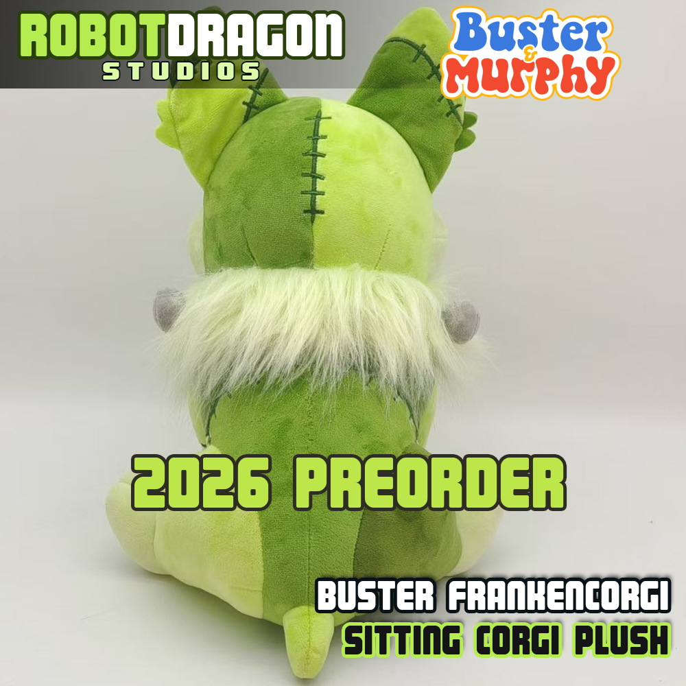 Buster & Murphy: Buster Frankencorgi Sitting Plush