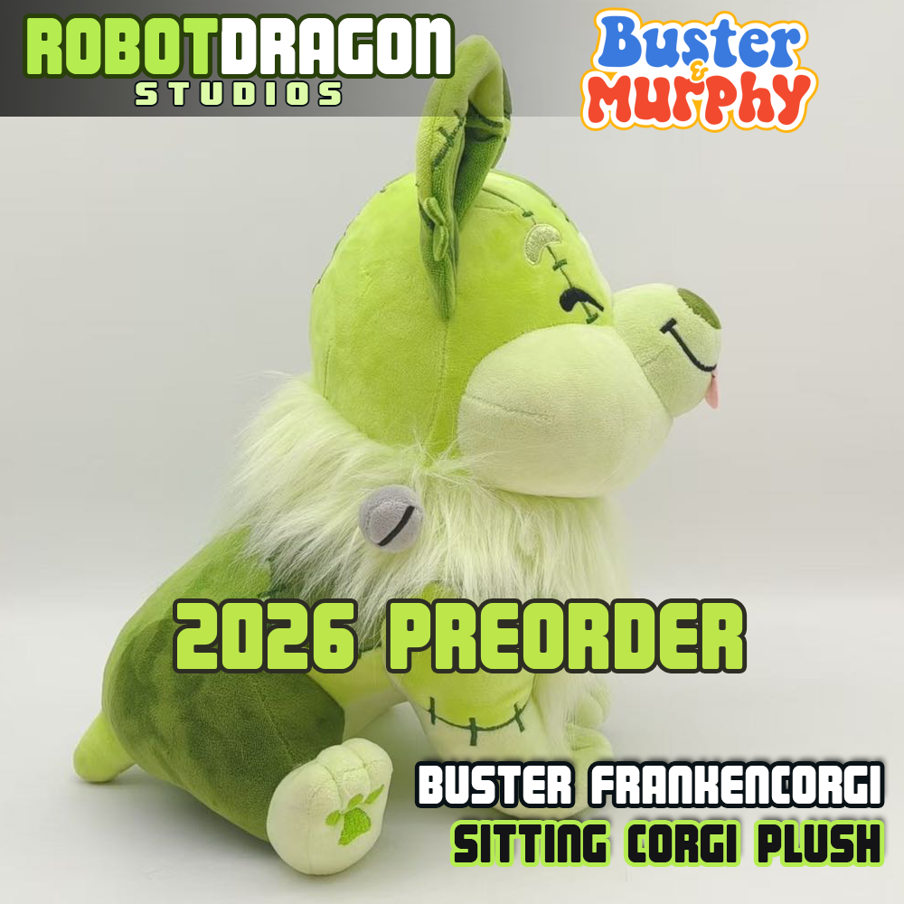 Buster & Murphy: Buster Frankencorgi Sitting Plush
