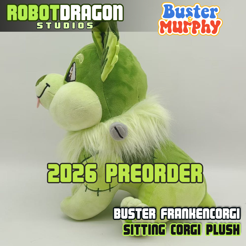 Buster & Murphy: Buster Frankencorgi Sitting Plush