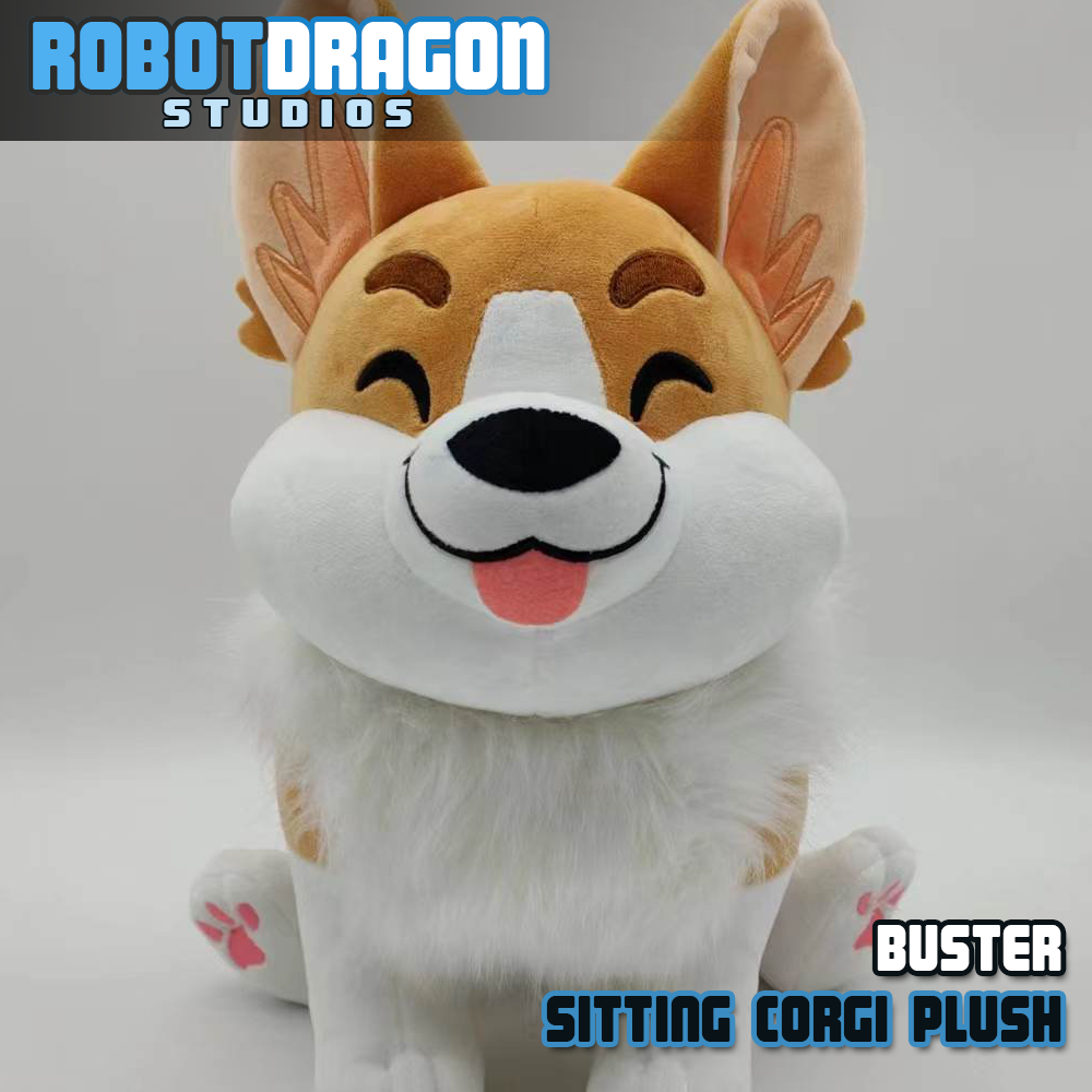 Buster & Murphy: Buster Sitting Corgi Plush