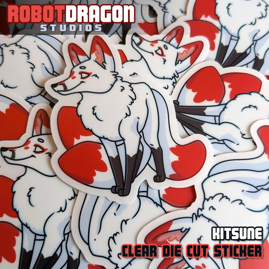 Kitsune Sticker