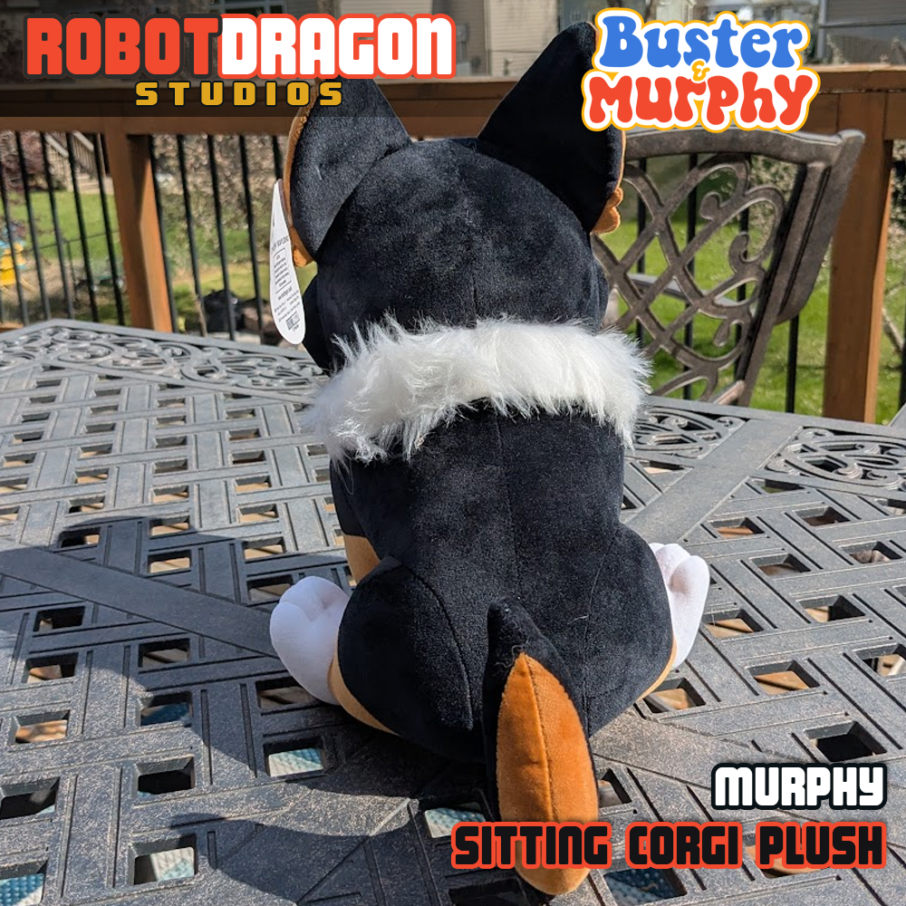 Buster & Murphy: Murphy Sitting Corgi Plush