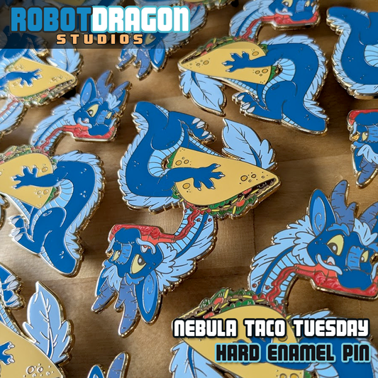 Nebula Taco Tuesday Enamel Pin
