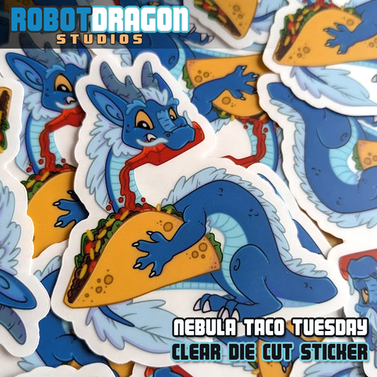 Nebula Taco Tuesday Sticker