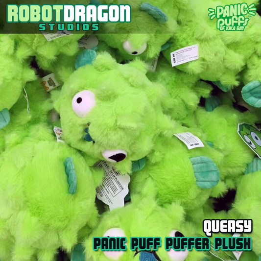 Panic Puffs of Kika Bay: Queasy Puffer Plush