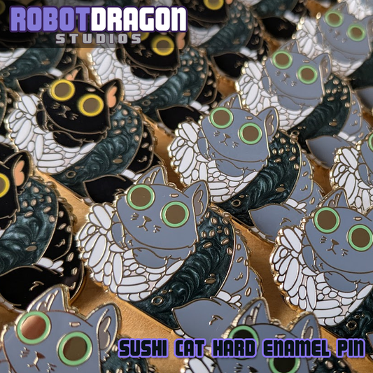 Sushi Cat Enamel Pin