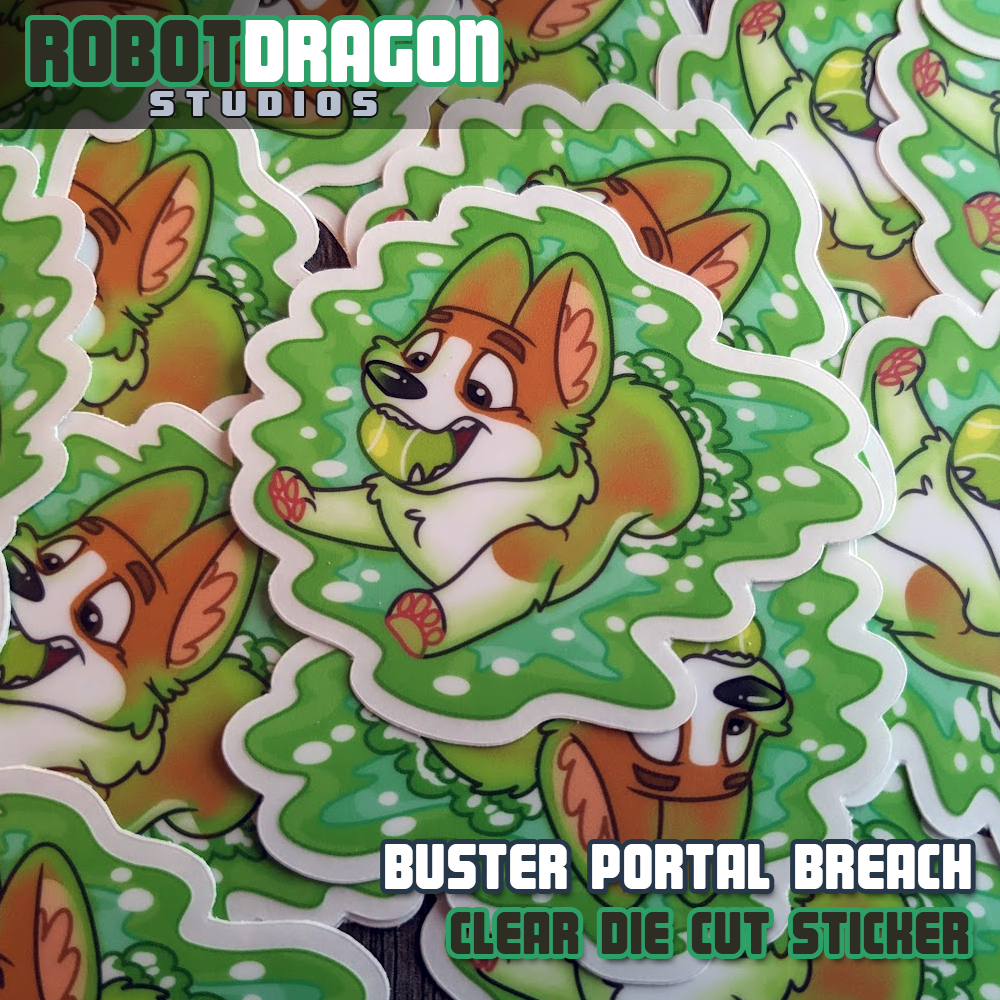 Buster Portal Breach Sticker