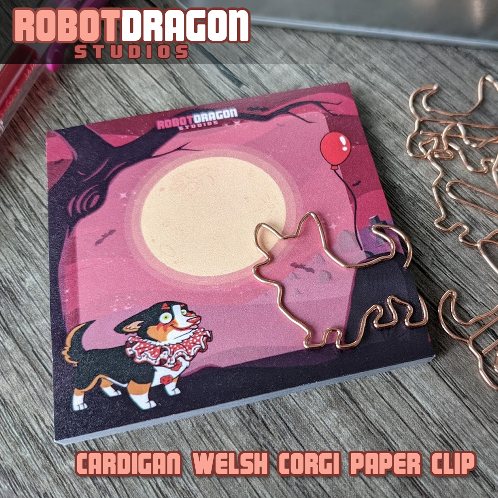Cardigan Welsh Corgi Paper Clip
