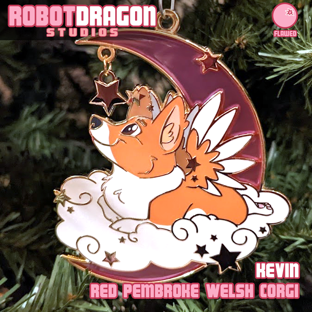 Red Pembroke Welsh Corgi Ornament