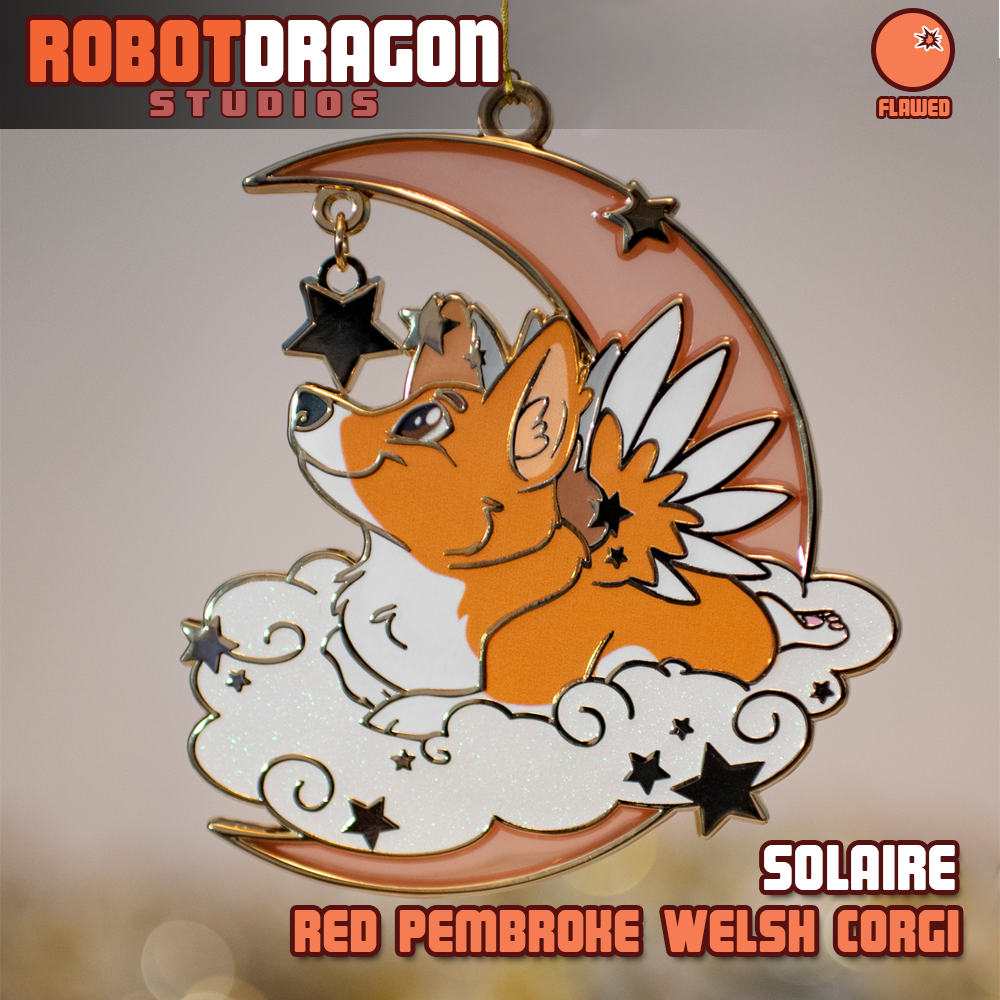 Red Pembroke Welsh Corgi Ornament